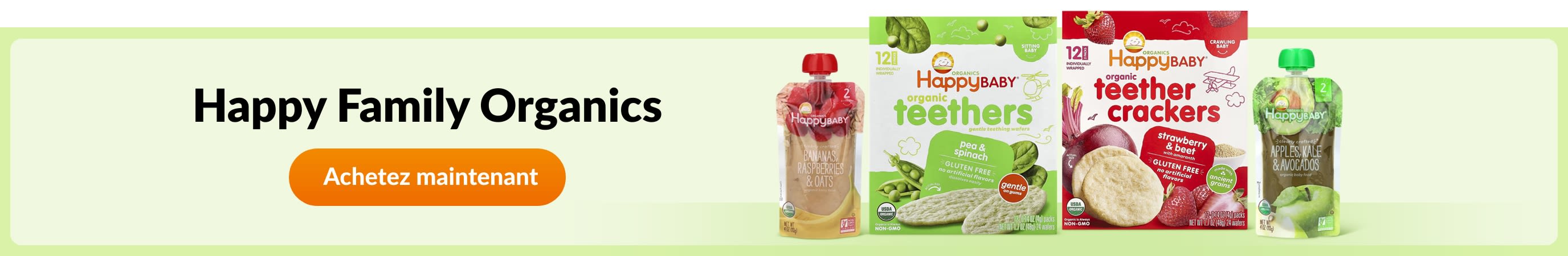 Shop products from brand Happy Family Organics.