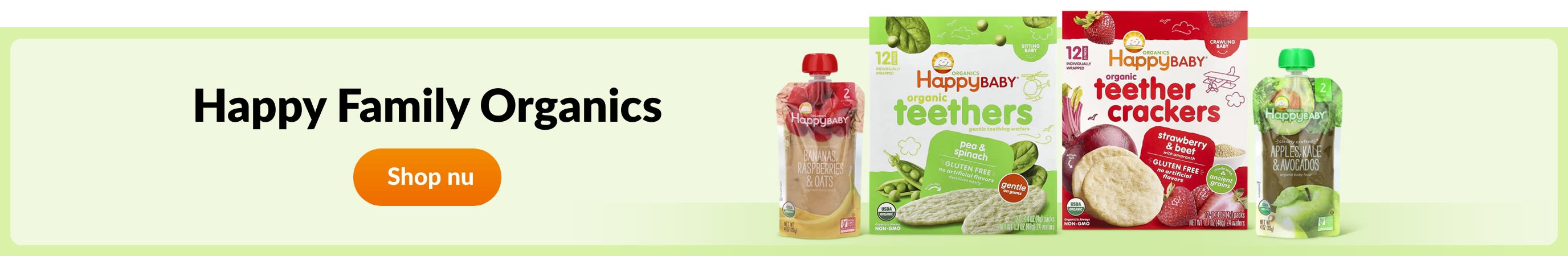 Shop products from brand Happy Family Organics.