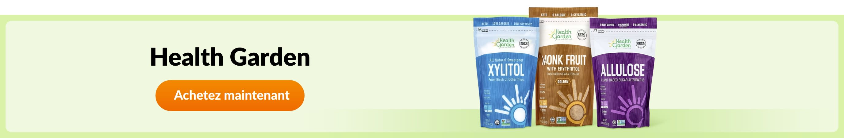 Découvrez les produits de la marque Health Garden.