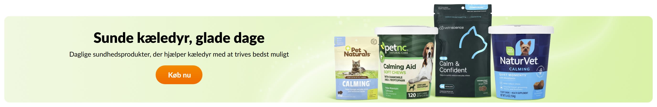 Sunde kæledyr, glade dage