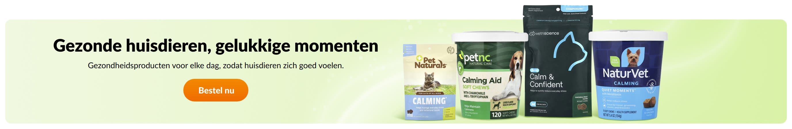Gezonde huisdieren, gelukkige momenten