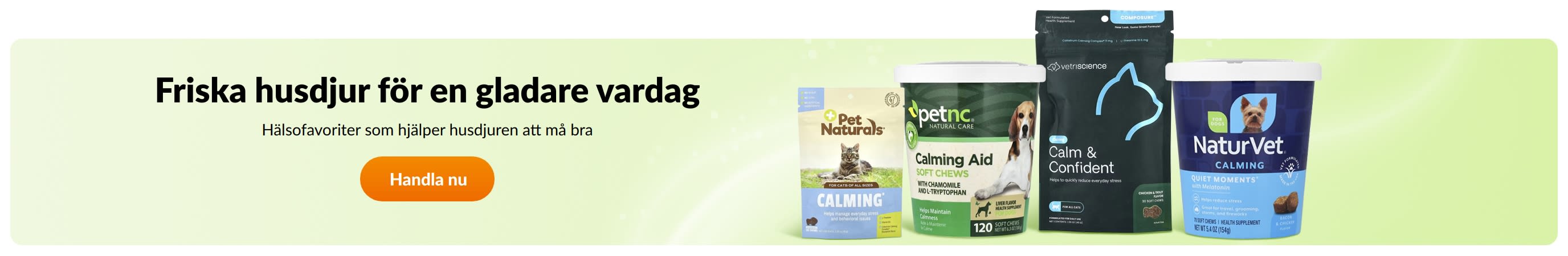 Friska husdjur för en gladare vardag