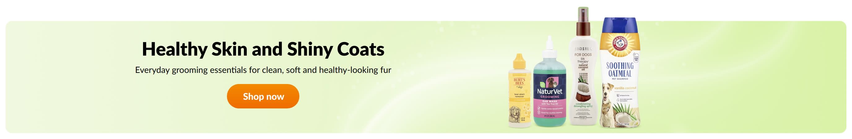 Healthy Skin and Shiny Coats
