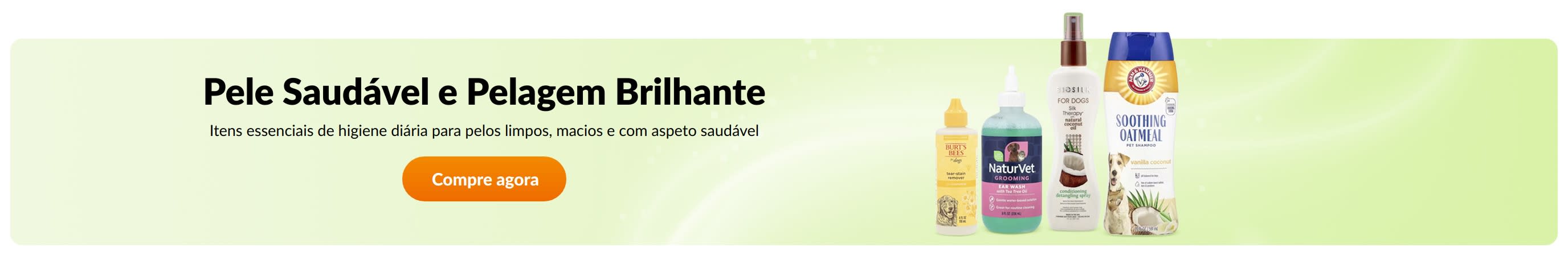 Pele Saudável e Pelagem Brilhante