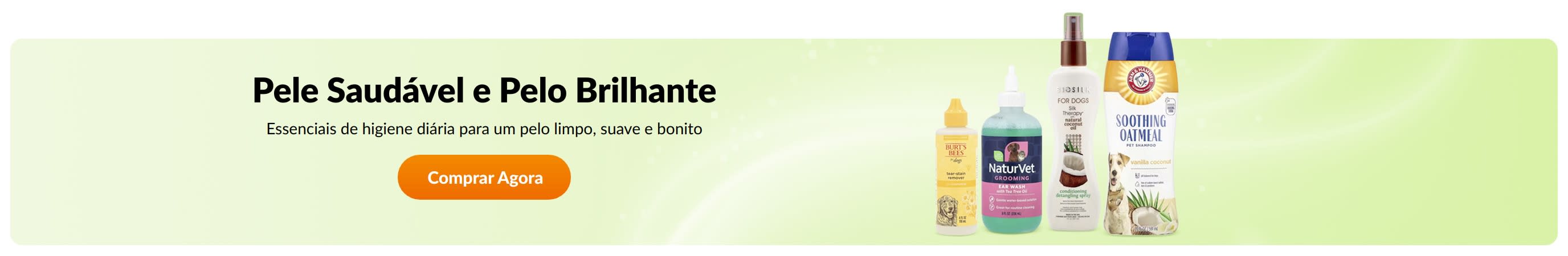 Pele Saudável e Pelo Brilhante