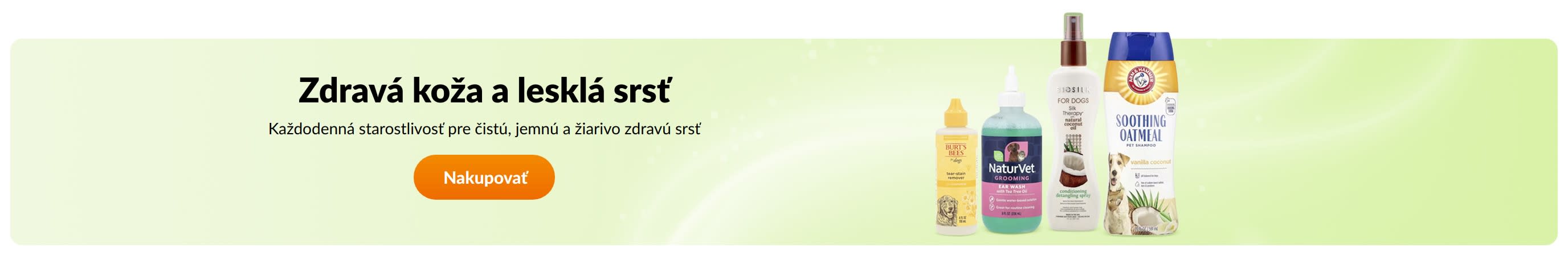 Zdravá koža a lesklá srsť