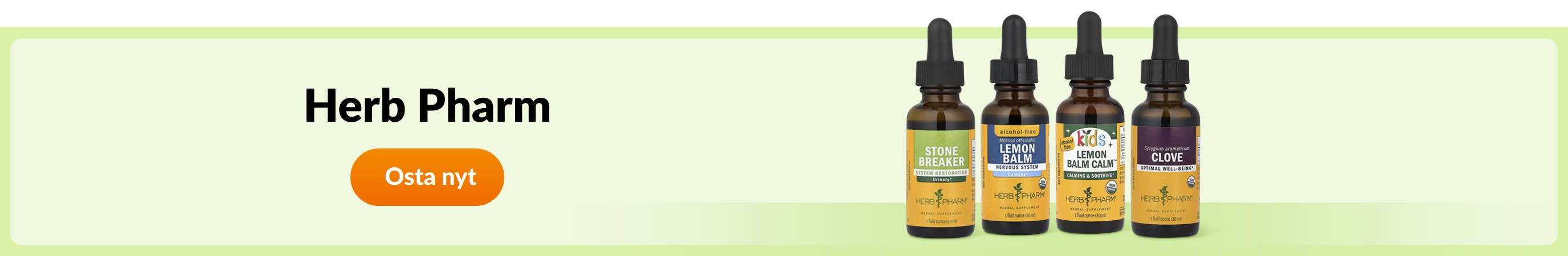 Osta Herb Pharm-tuotemerkin tuotteita.