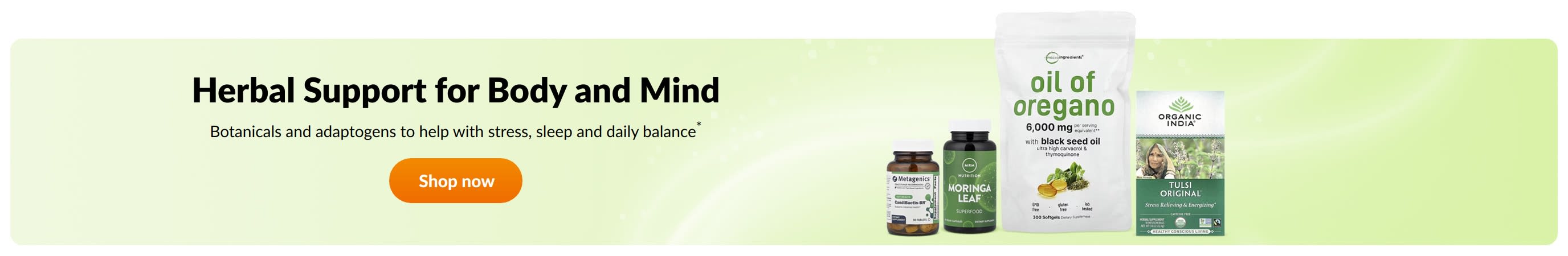 Herbal Support for Body and Mind