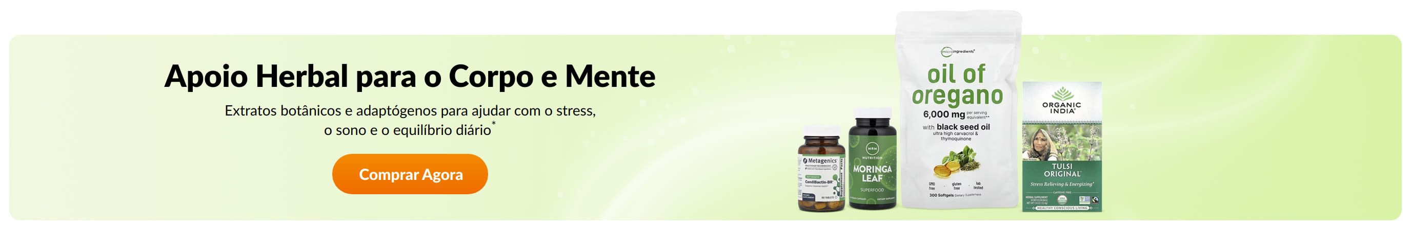 Apoio Herbal para o Corpo e Mente