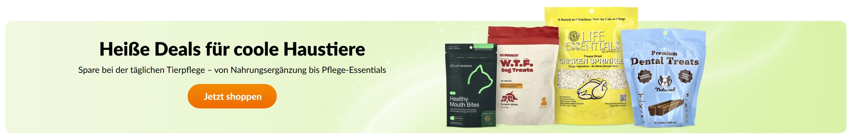 Heiße Deals für coole Haustiere