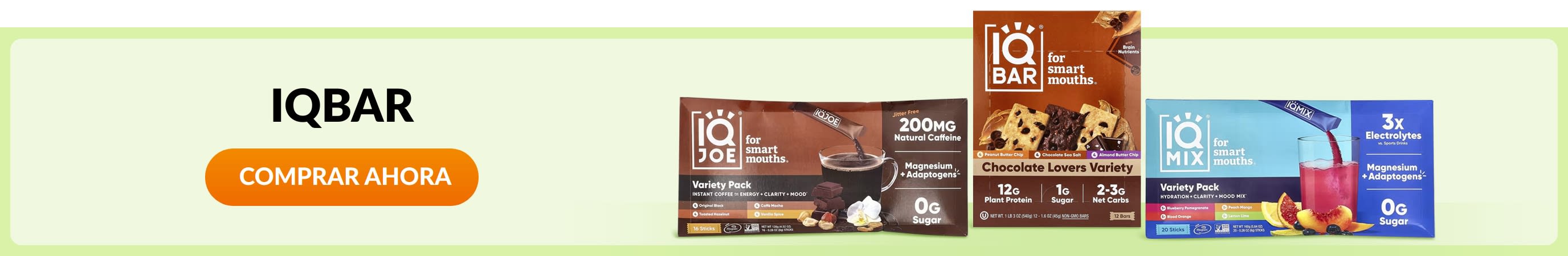 Comprar productos de la marca IQBAR.