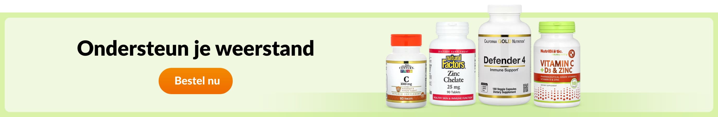 Ondersteun je weerstand