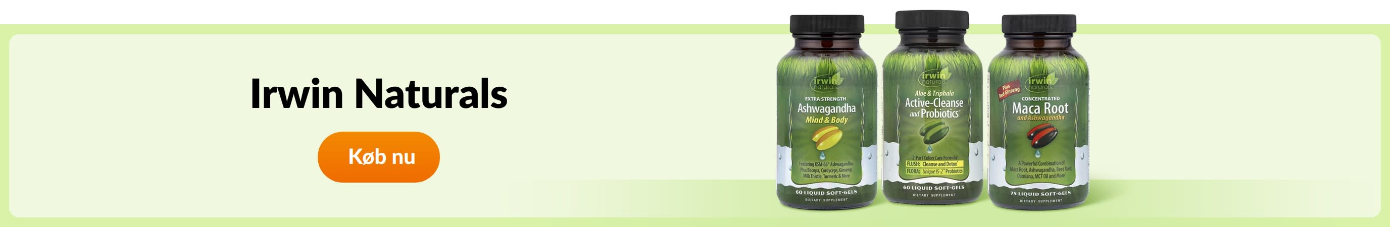 Shop produkter fra mærket Irwin Naturals