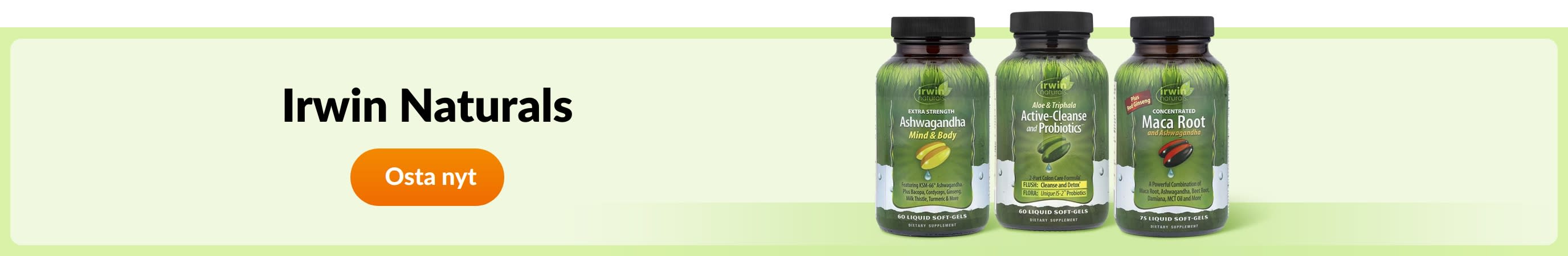 Osta Irwin Naturals-tuotemerkin tuotteita.