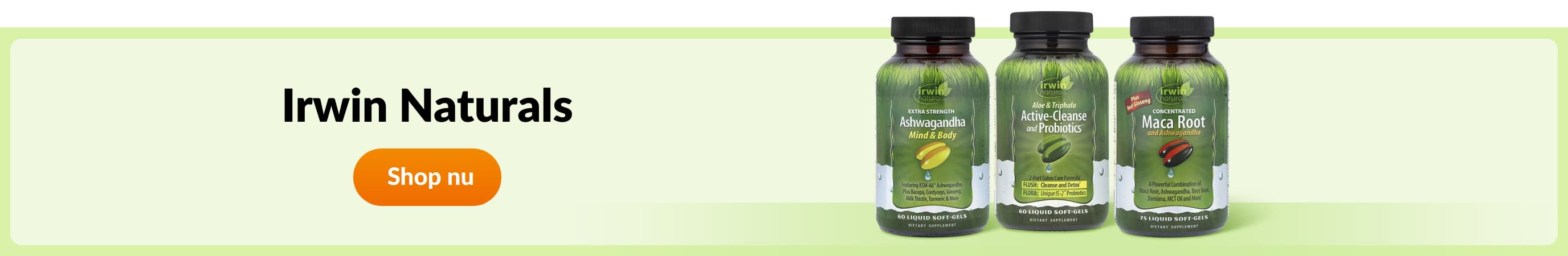Bestel producten van het merk Irwin Naturals.