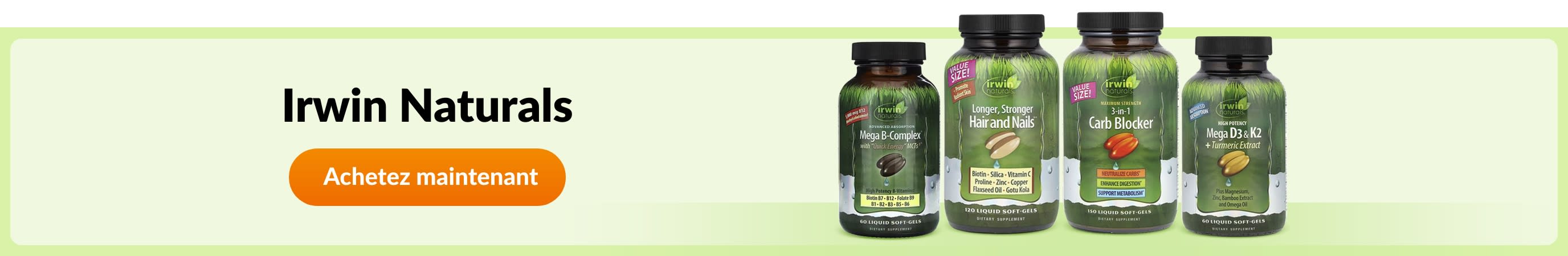 Shop products from brand Irwin Naturals.