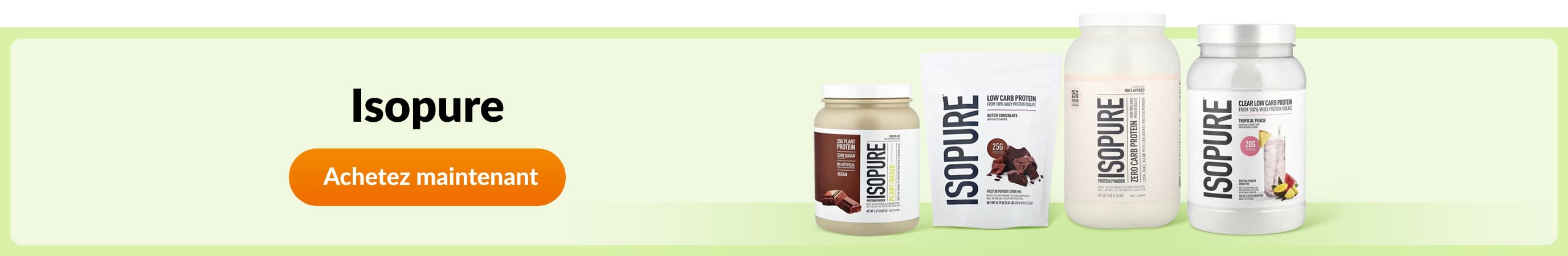 Shop products from brand Isopure.