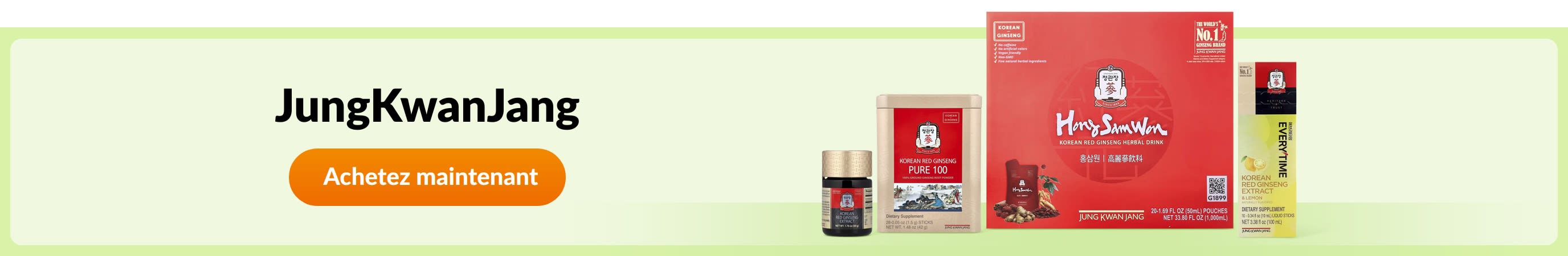 Découvrez les produits de la marque JungKwanJang.
