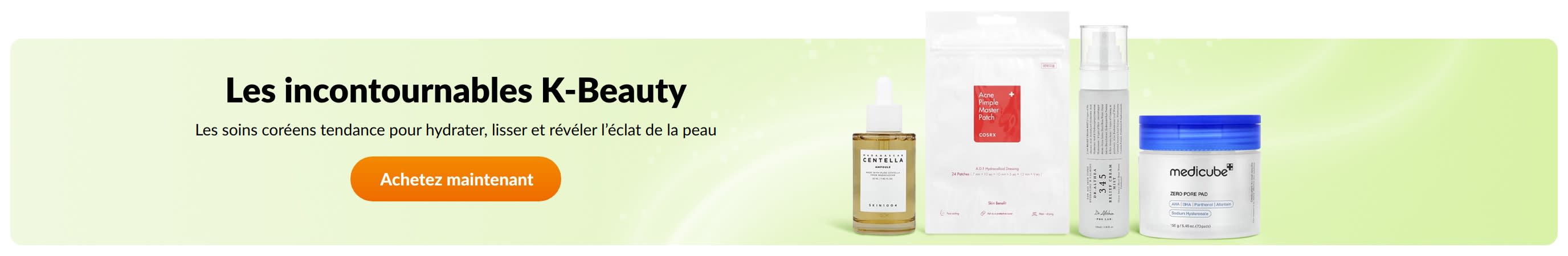 Les incontournables K-Beauty