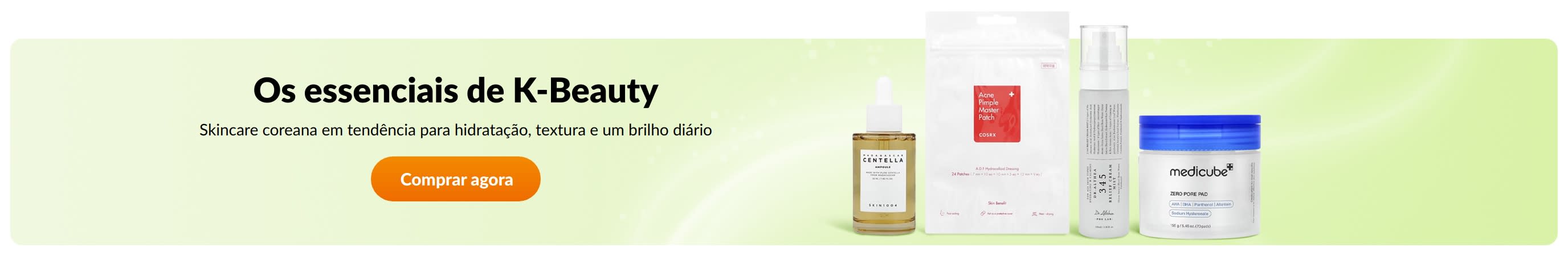 Os essenciais de K-Beauty