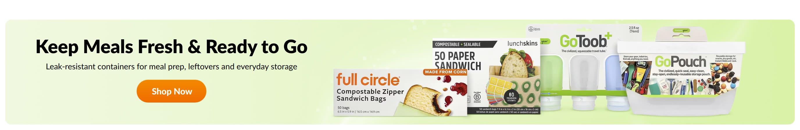 Keep Meals Fresh & Ready to Go