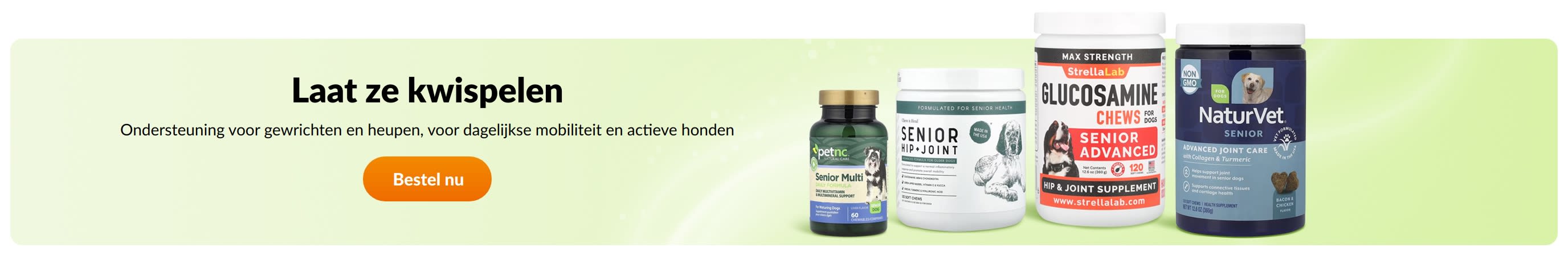 Laat ze kwispelen