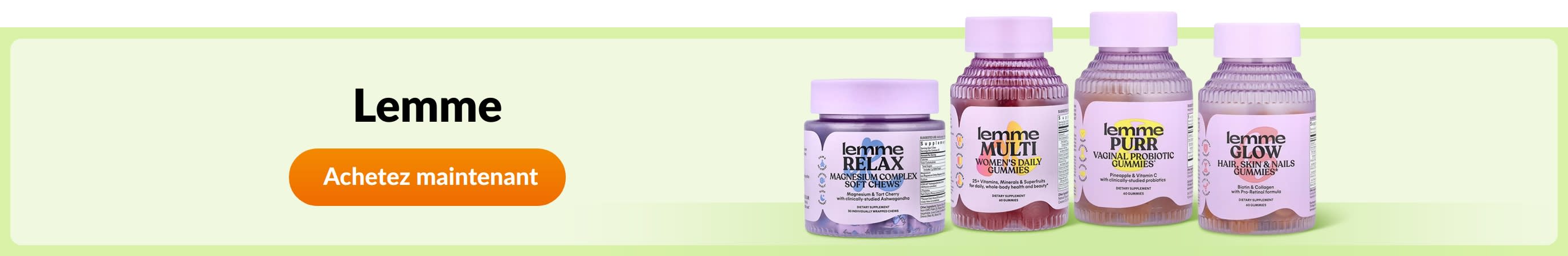 Découvrez les produits de la marque Lemme.