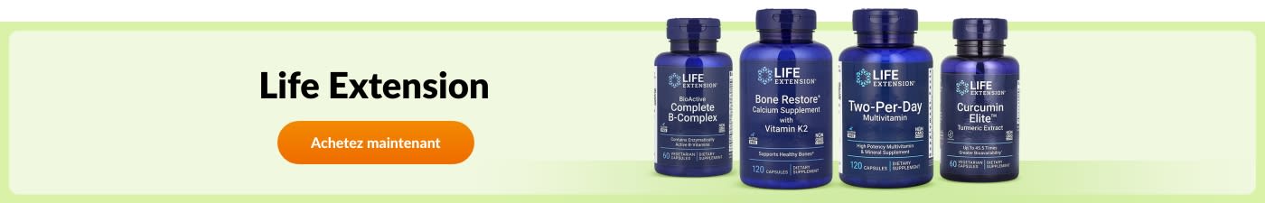 Achetez des produits de la marque Life Extension.