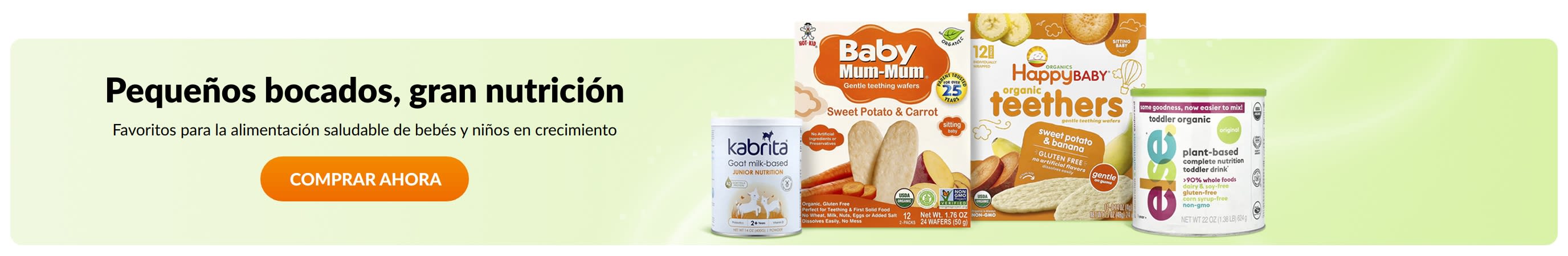 Pequeños bocados, gran nutrición