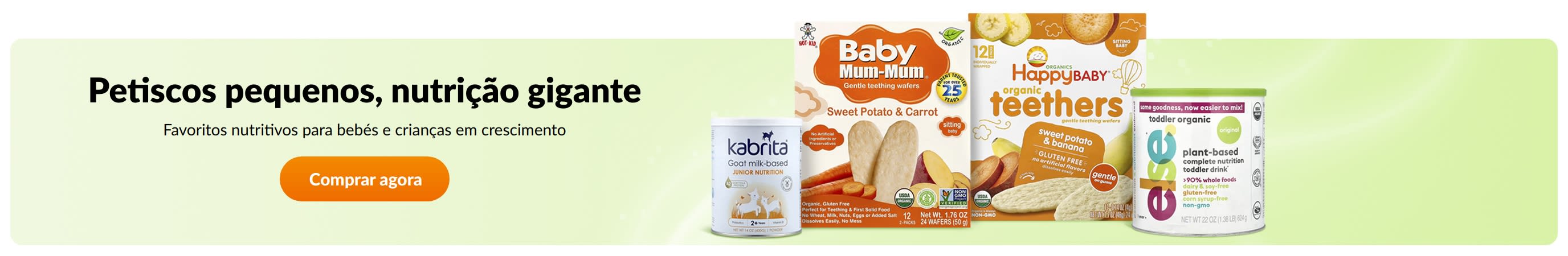 Petiscos pequenos, nutrição gigante