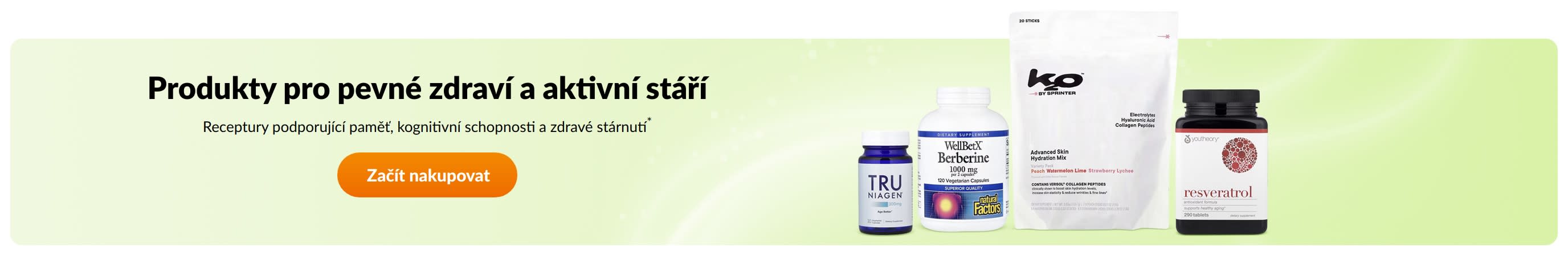 Produkty pro pevné zdraví a aktivní stáří