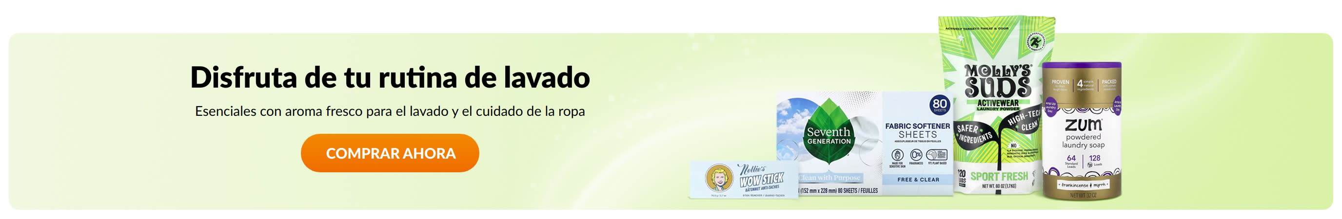 Disfruta de tu rutina de lavado