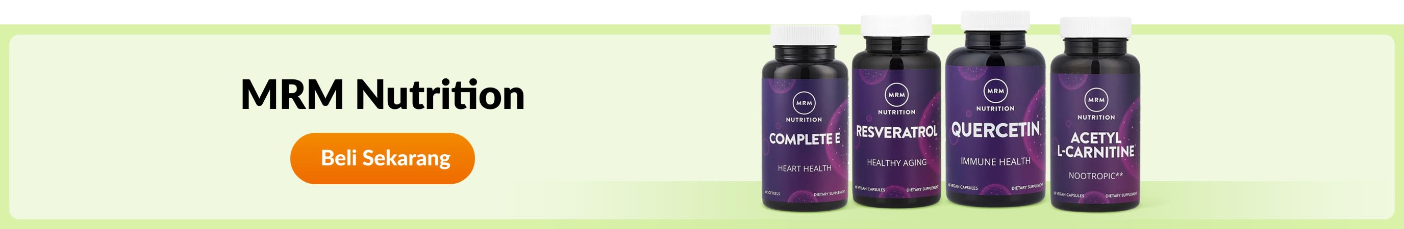 Dapatkan produk daripada jenama MRM Nutrition.