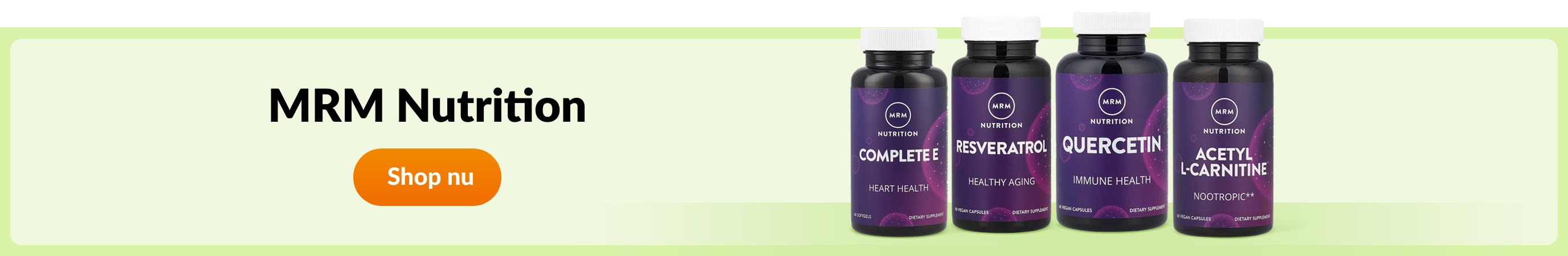 Bestel producten van het merk MRM Nutrition.