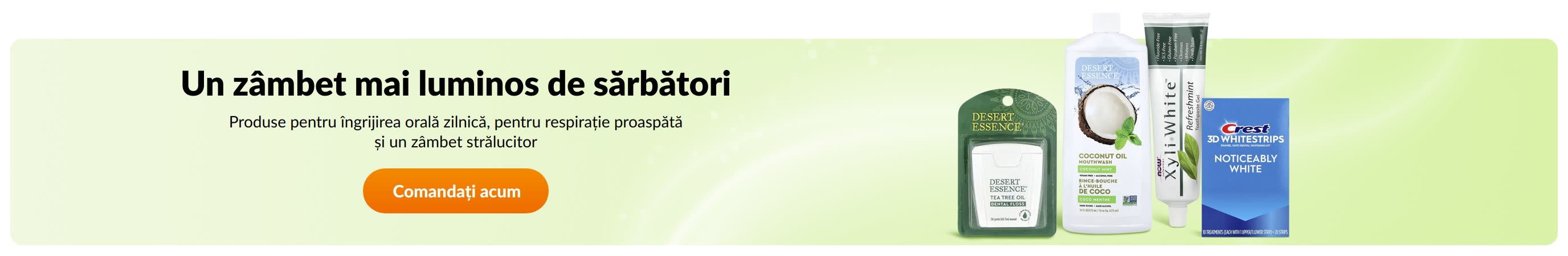 Un zâmbet mai luminos de sărbători