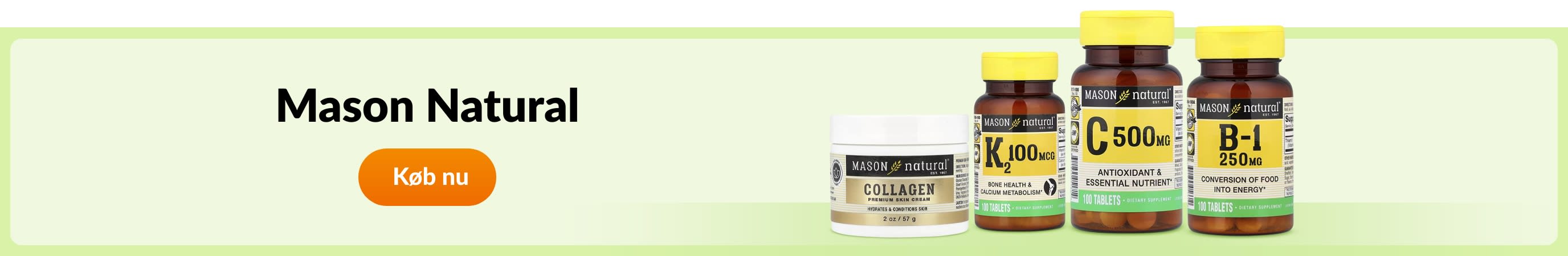 Shop products from brand Mason Natural.