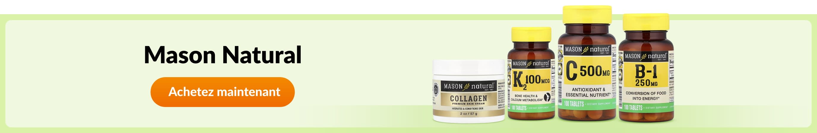 Shop products from brand Mason Natural.