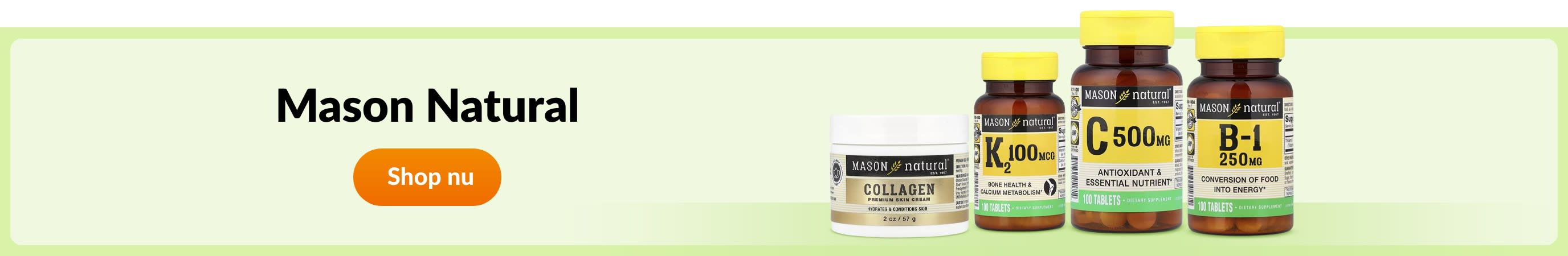 Shop products from brand Mason Natural.