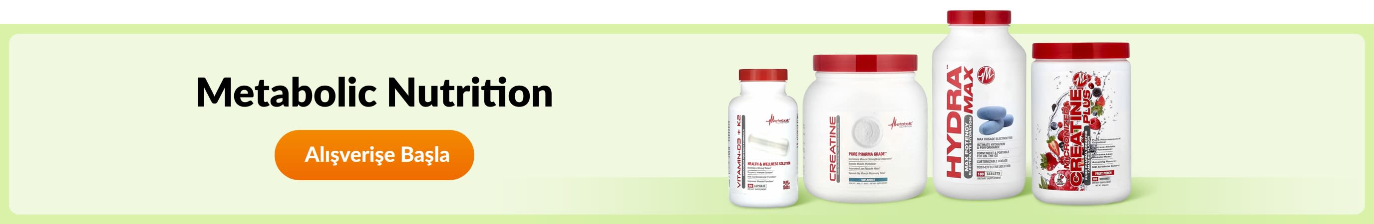 Metabolic Nutrition markalı ürünleri keşfedin