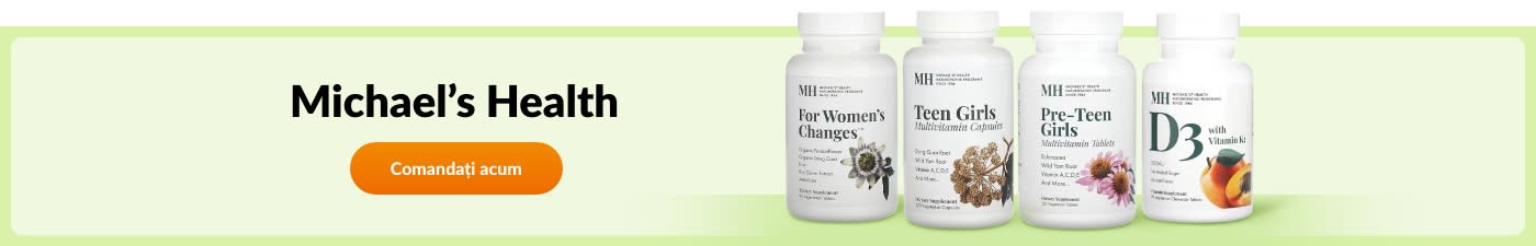 Comandați produse marca Michael’s Health.