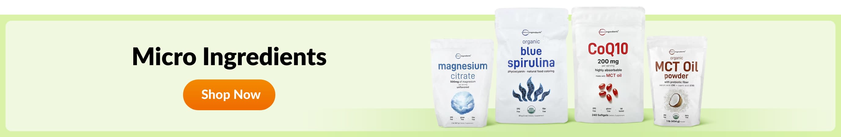 Shop products from brand Micro Ingredients.