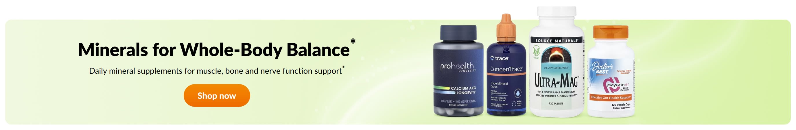 Minerals for Whole-Body Balance*