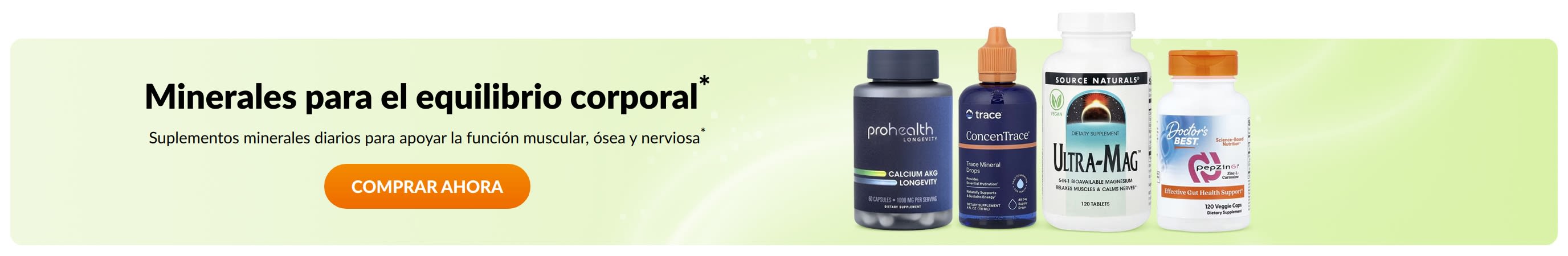 Minerales para el equilibrio corporal*