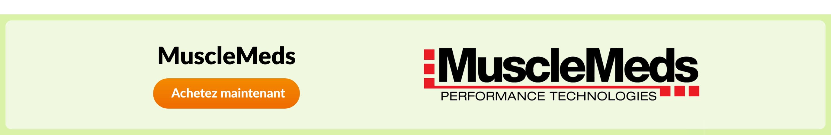 Découvrez les produits de la marque MuscleMeds.