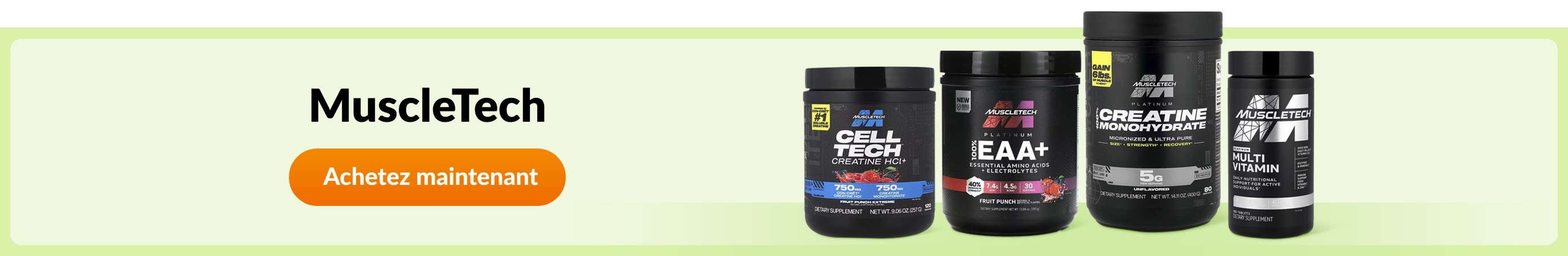 Découvrez les produits de la marque MuscleTech.