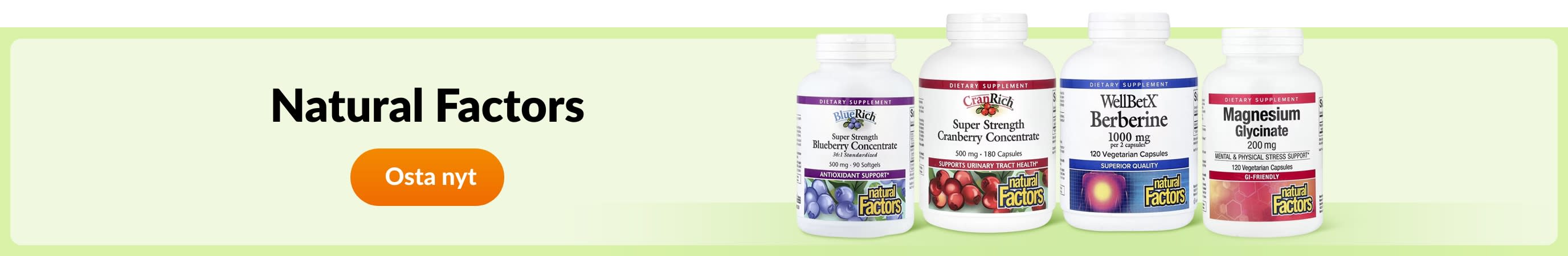 Shop products from brand Natural Factors.