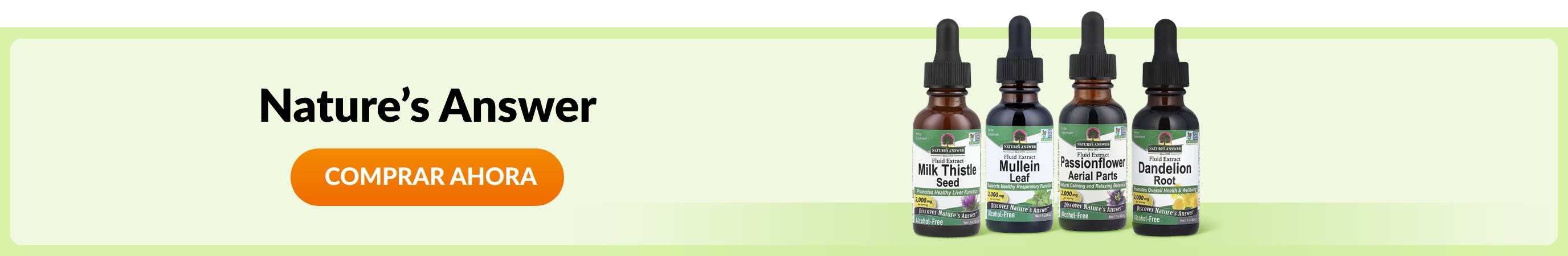 Comprar productos de la marca Nature's Answer.