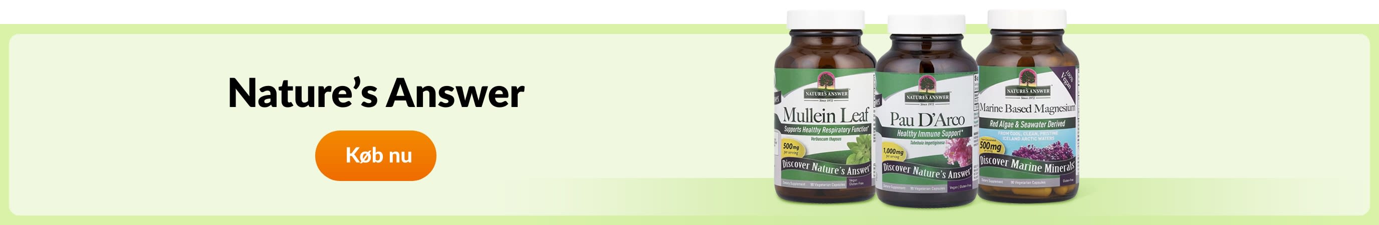 Shop products from brand Nature's Answer.