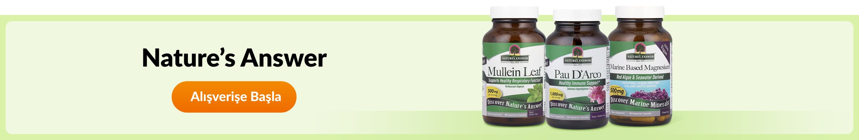 Shop products from brand Nature's Answer.