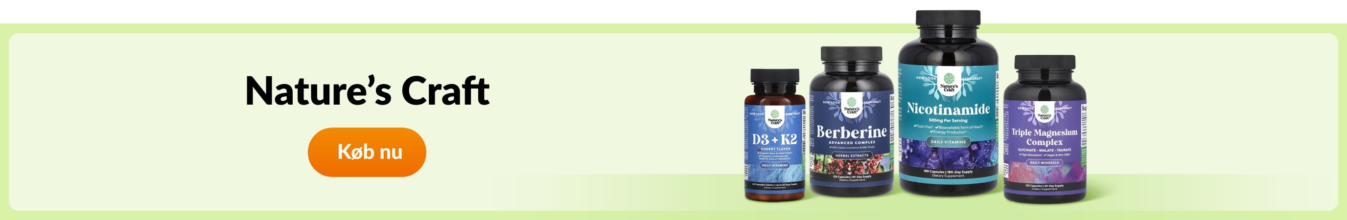 Shop produkter fra mærket Nature's Craft